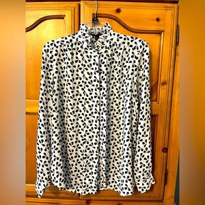 Ann Taylor button up blouse